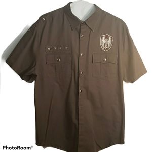 Counterattack Brown Shirt  XL